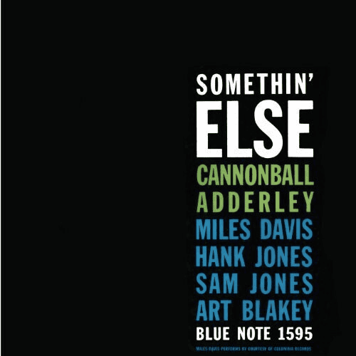 CANNONBALL ADDERLEY - Somethin' Else Vinyl - JWrayRecords