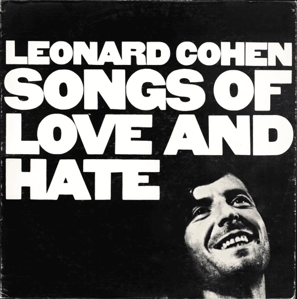 LEONARD COHEN - Songs Of Love and Hate (VG/VG+) Vinyl - JWrayRecords