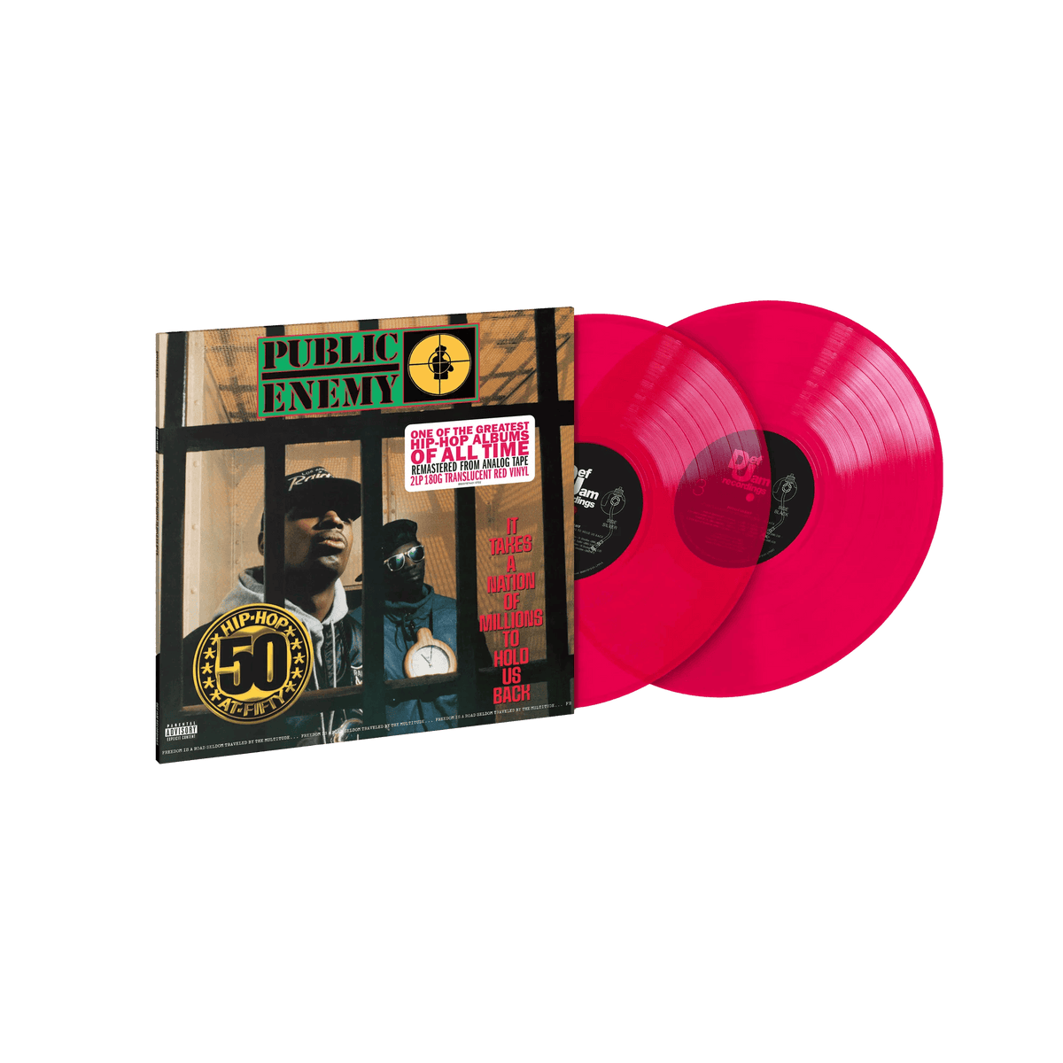 PUBLIC ENEMY - It Takes a Nation of Millions to Hold Us Back Vinyl - JWrayRecords