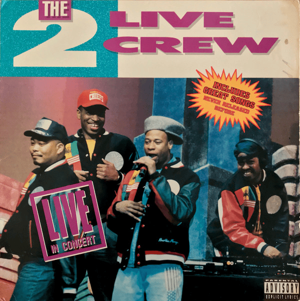 THE 2 LIVE CREW - Live In Concert (G+/VG) Vinyl - JWrayRecords