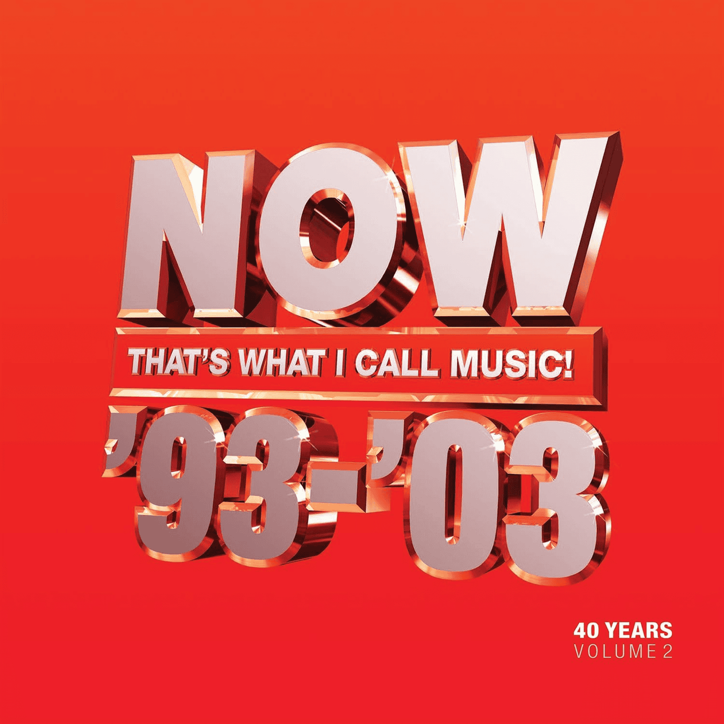 VARIOUS - Now That's What I Call 40 Years: Vol. 2 1993-2003 Vinyl - JWrayRecords