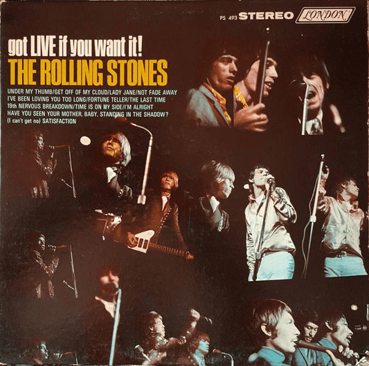 THE ROLLING STONES - Got Live If You Want It! (VG/VG) Vinyl - JWrayRecords