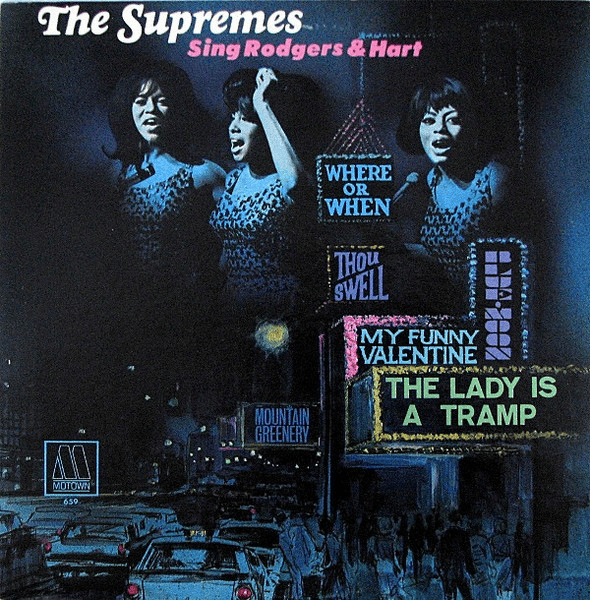 THE SUPREMES - Sing Rodgers & Hart (VG/VG) Vinyl - JWrayRecords