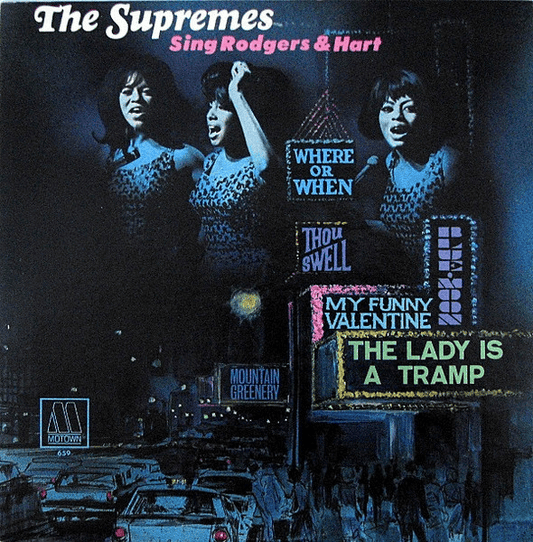 THE SUPREMES - Sing Rodgers & Hart (VG/VG) Vinyl - JWrayRecords