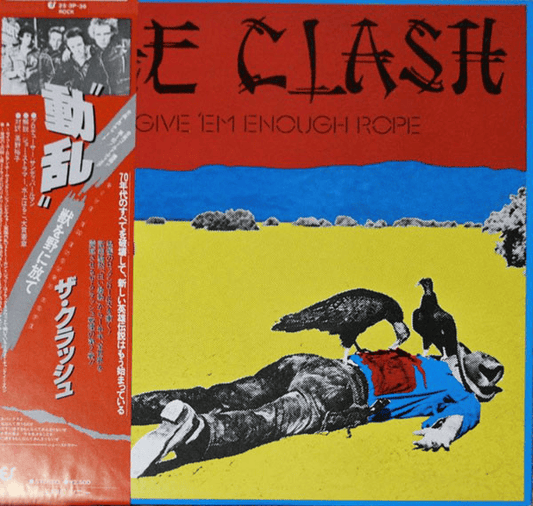 THE CLASH - Give Em Enough Rope (VG+/VG+) Vinyl - JWrayRecords