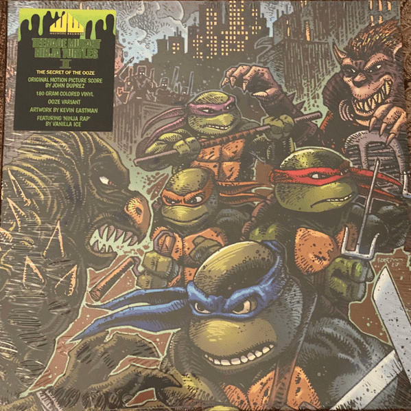 John Du Prez – Teenage Mutant Ninja Turtles II: The Secret Of The Ooze (Original Motion Picture Soundtrack) (NM,NM)