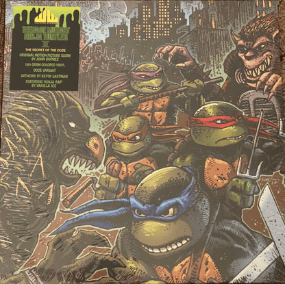 John Du Prez – Teenage Mutant Ninja Turtles II: The Secret Of The Ooze (Original Motion Picture Soundtrack) (NM,NM)