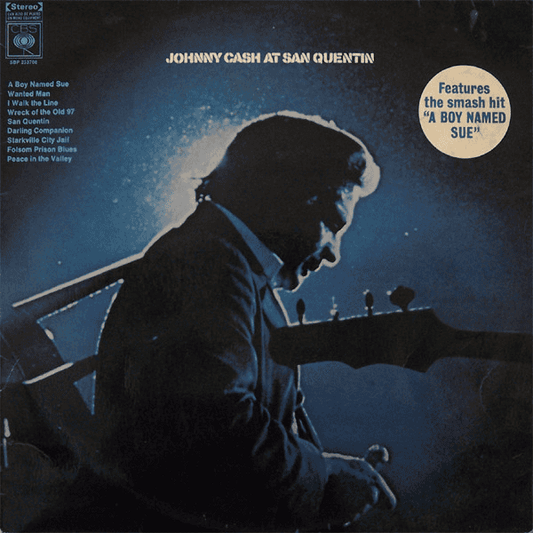 JOHNNY CASH - Johnny Cash At San Quentin (G+/G+) Vinyl