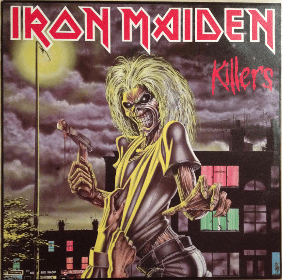 IRON MAIDEN - Killers (VG/G+) Vinyl