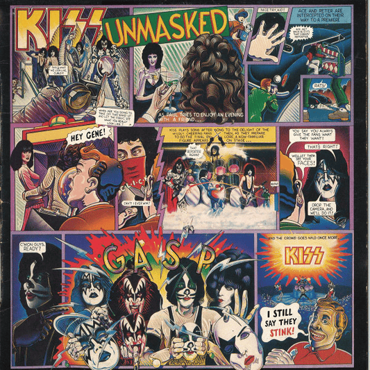 KISS - Unmasked (VG+/VG) Vinyl