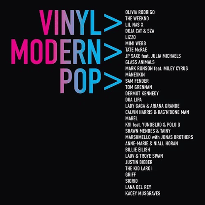 VINYL MODERN POP Compilation Vinyl