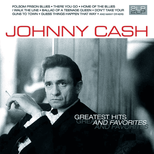 JOHNNY CASH - Greatest Hits & Favorites Vinyl