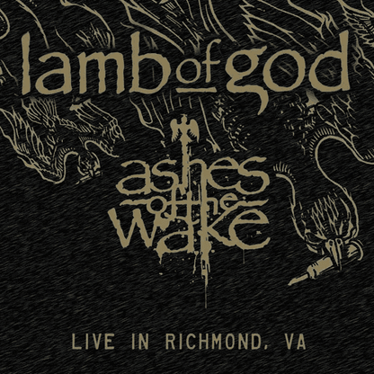 LAMB OF GOD -  Ashes Of The Wake - Live In Richmond VA RSD Black Friday 2024 Vinyl