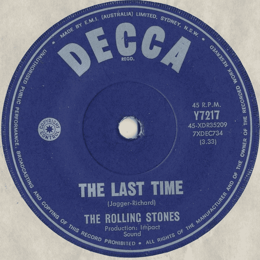 THE ROLLING STONES - The Last Time / Play With Fire (NM/GEN) 7" Single Vinyl