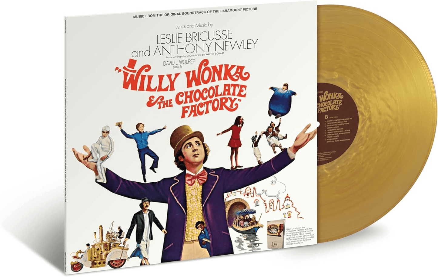 WILLY WONKA & THE CHOCOLATE FACTORY (Music From the Original Soundtrack) Vinyl