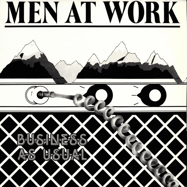 MEN AT WORK - Business As Usual (NM/VG+) Vinyl