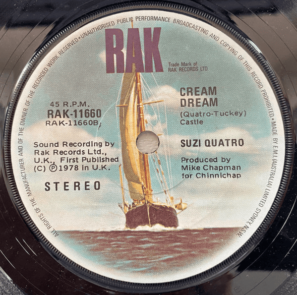 SUZI QUATRO - If You Cant Give Me Love/ Cream Dream 7" Single (VG, GEN)