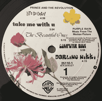 PRINCE AND THE REVOLUTION - Purple Rain (VG+/VG+) Vinyl