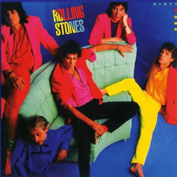 THE ROLLING STONES - Dirty Work (VG+/VG+) Vinyl