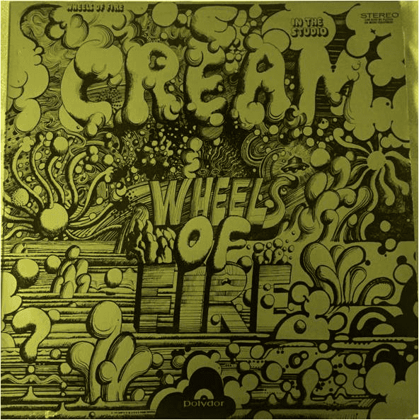 CREAM - Wheels Of Fire - In The Studio (VG/VG+) Vinyl