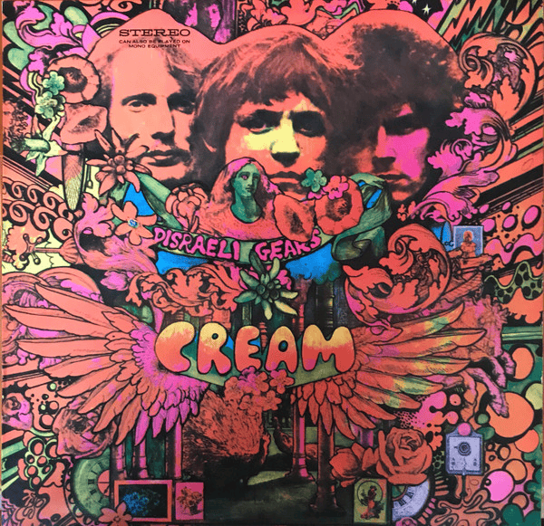 CREAM - Disraeli Gears (G+/VG+) Vinyl