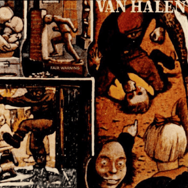 VAN HALEN - Fair Warning (VG+/VG+) Vinyl