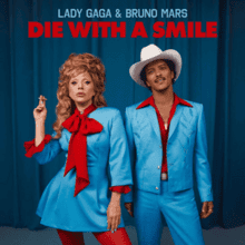 LADY GAGA & BRUNO MARS - Die With A Smile 7" Single Vinyl