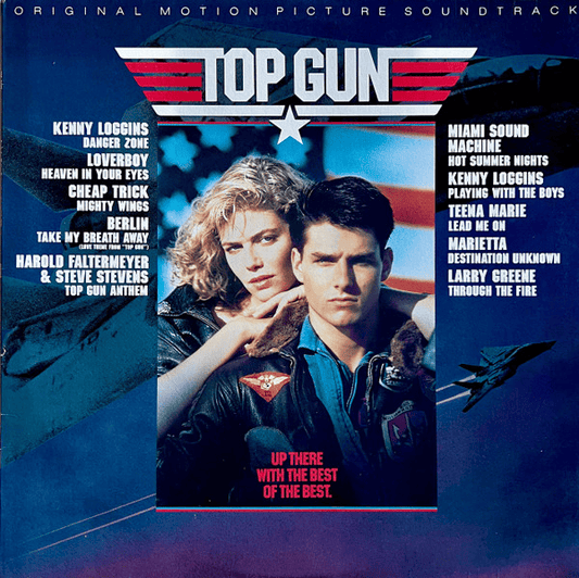 TOP GUN (Original Motion Picture Soundtrack) (NM/NM) Vinyl