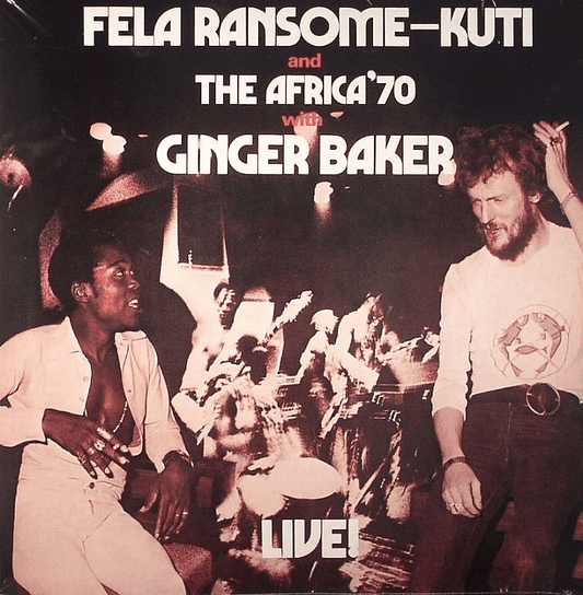 FELA KUTI & THE AFRICA '70 With GINGER BAKER - Live! Vinyl