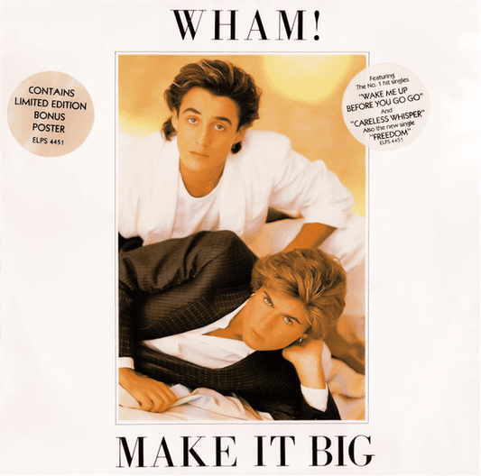 WHAM! - Make It Big (VG/VG) Vinyl