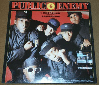 LL COOL J / PUBLIC ENEMY - Going Back To Cali / Jack The Ripper / Bring The Noise / Sophisticated 12" Single (VG+/VG) Vinyl