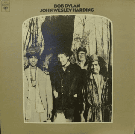 BOB DYLAN - John West Harding (VG+/VG) Vinyl