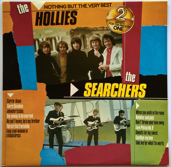 THE HOLLIES & THE SEARCHERS (VG+/VG) Vinyl