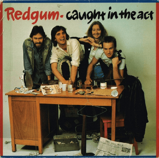 REDGUM - Caught In The Act (VG+/VG) Vinyl + 7" EP