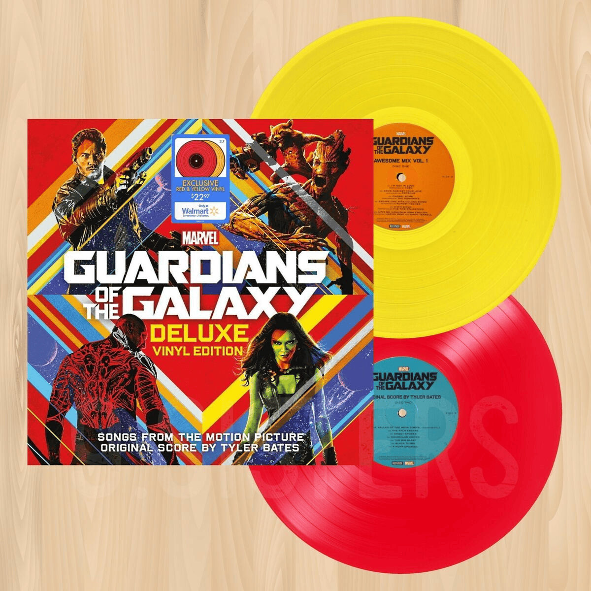 GUARDIANS OF THE GALAXY Deluxe Soundtrack Vinyl