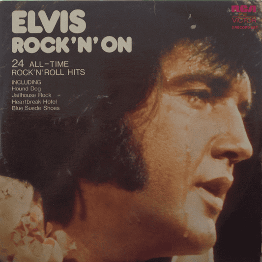 ELVIS PRESLEY - Rock 'N' On (24 Legendary Hits) (G/VG+) Vinyl