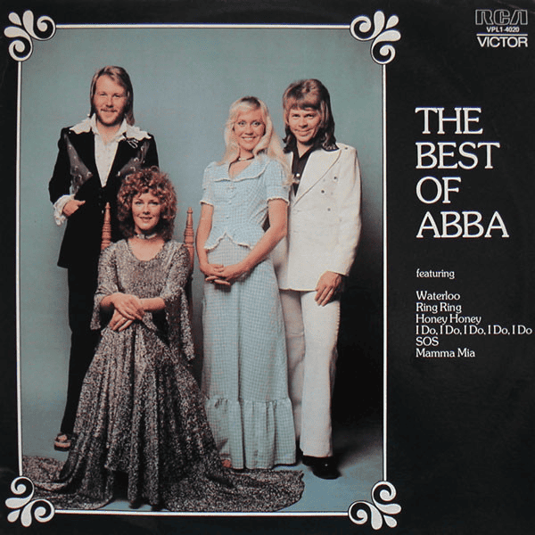 ABBA - The Best Of ABBA (G/VG) Vinyl