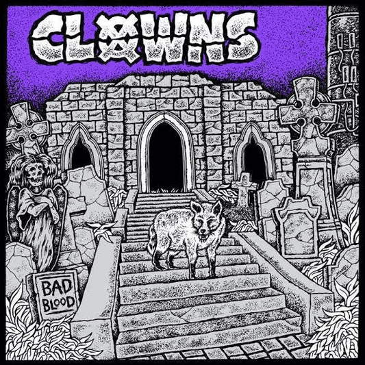 CLOWNS - Bad Blood (NM/NM) Vinyl