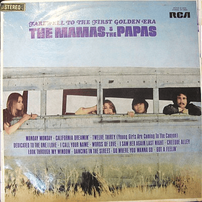 THE MAMAS & THE PAPAS - Farewell To The First Golden Era (VG+/VG+) Vinyl