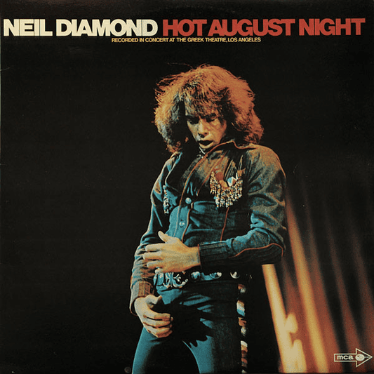 NEIL DIAMOND - Hot August Night (VG/VG+) Vinyl