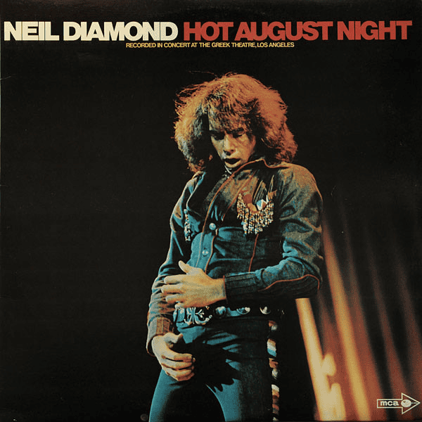 NEIL DIAMOND - Hot August Night (VG/VG+) Vinyl