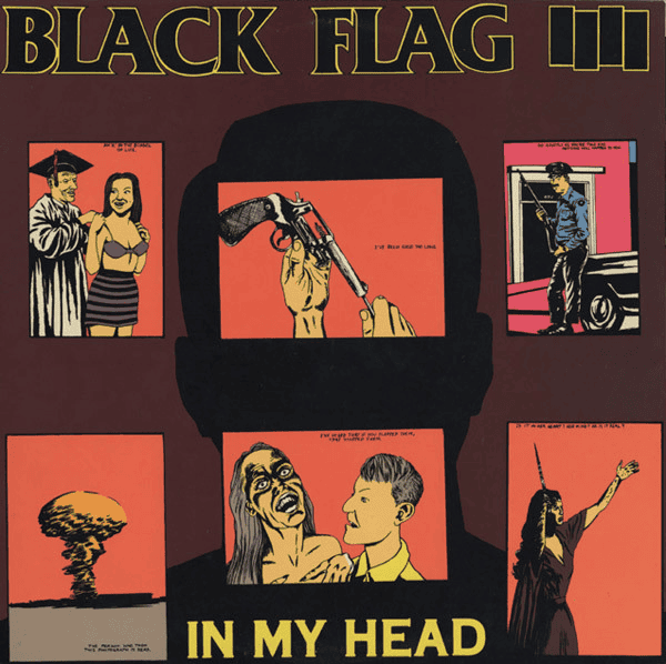 BLACK FLAG - In My Head (VG/VG) Vinyl