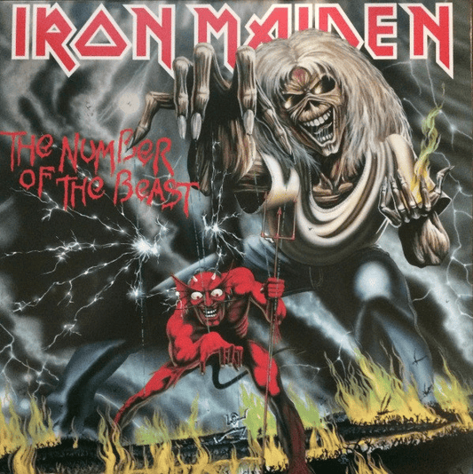 IRON MAIDEN - The Number Of The Beast (NM/NM) Vinyl