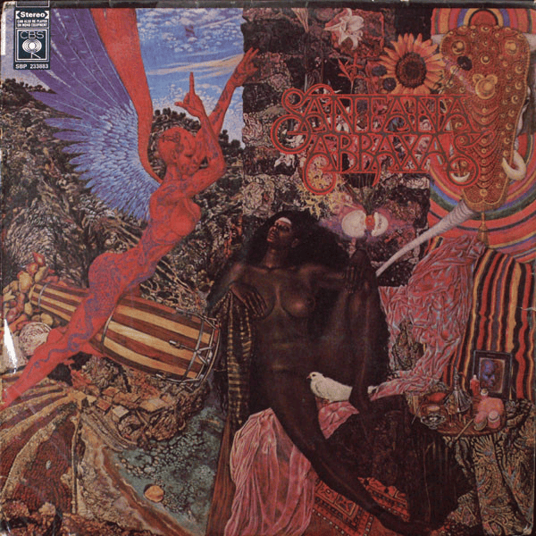 SANTANA - Abraxas (VG/G+) Vinyl