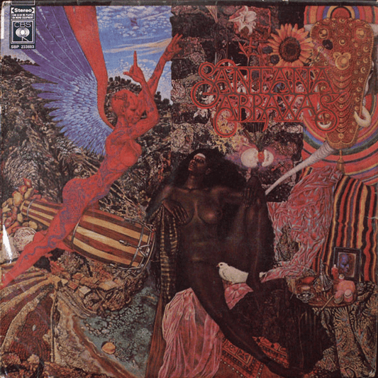 SANTANA - Abraxas (VG/G+) Vinyl