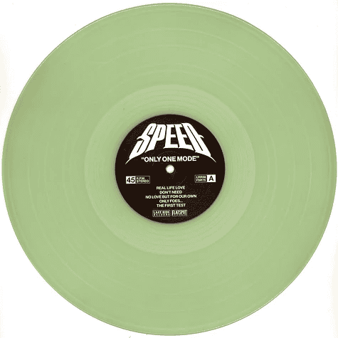 SPEED - Only One Mode Vinyl