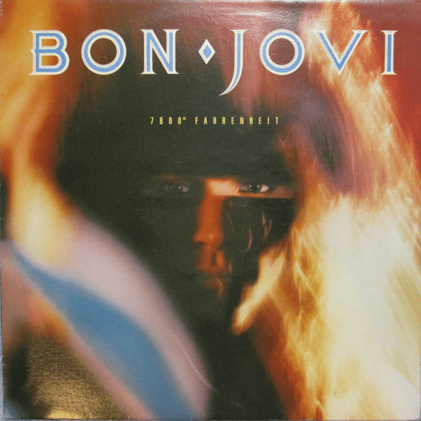 BON JOVI -  7800° Fahrenheit (G+/VG+) Vinyl