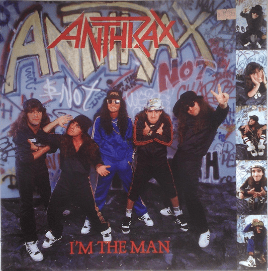 ANTHRAX - I'm The Man (VG+/VG) Vinyl