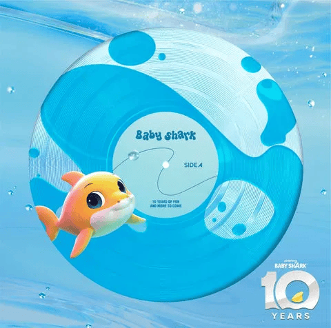 PINKFONG - Baby Shark 10th Anniversary Edition Vinyl