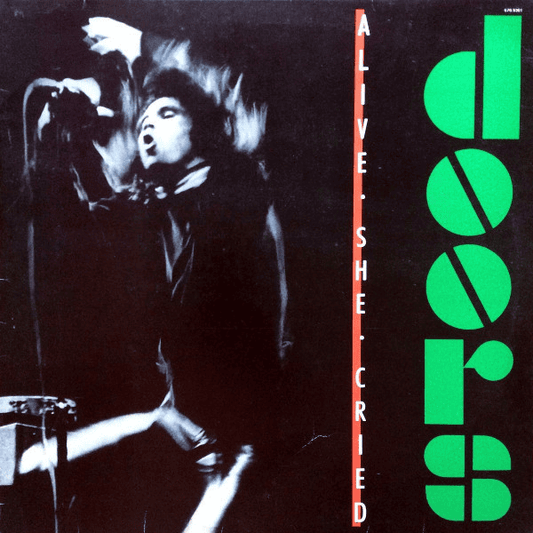 THE DOORS - Alive, She Cried (VG/VG) Vinyl